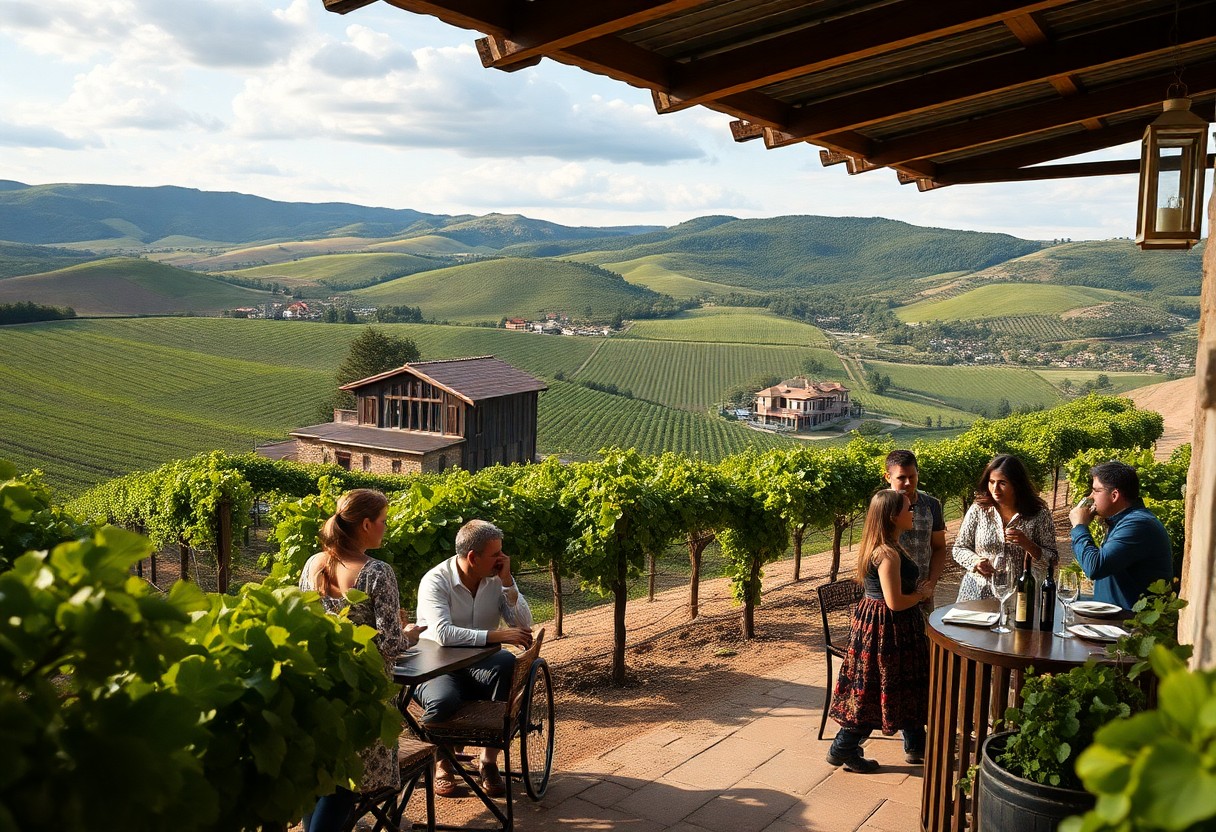 Nuove rotte del vino nel turismo internazionale. Le destinazioni vinicole emergenti nel mondo e i flussi turistici legati al vino. 1