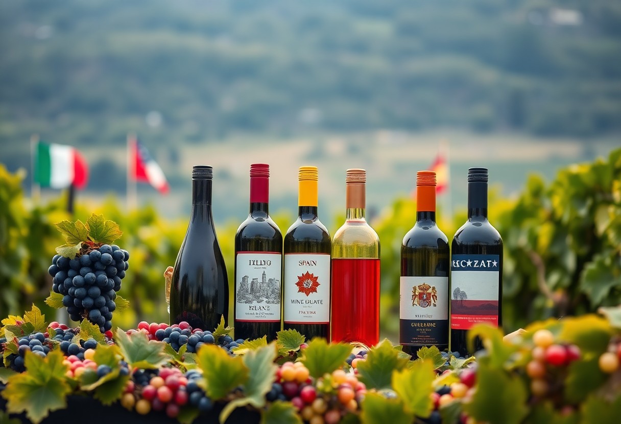 I principali paesi esportatori di vino al mondo. Classifica e confronto tra Italia, Francia, Spagna, USA e nuovi player globali. 1