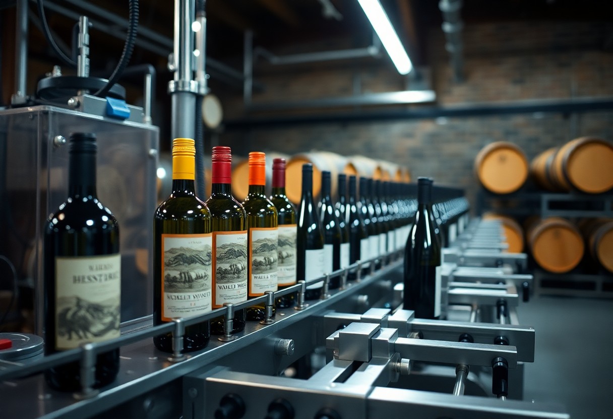 Sistemi automatici per l’imbottigliamento del vino. Tecnologie per la gestione efficiente dell’imbottigliamento nelle cantine di piccola e media dimensione. 7