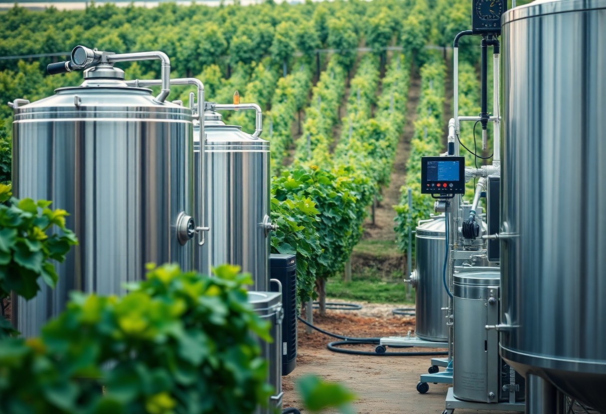 Tecnologie avanzate per la vinificazione di qualità. Analisi delle attrezzature moderne per il controllo dei processi di vinificazione e la qualità del prodotto finale. 1